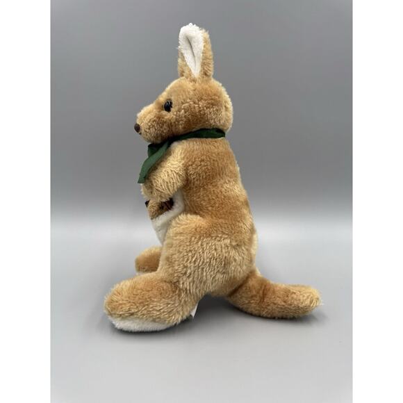 Australia Plush Kangaroo & Baby 9 Inch Stuffed Animal - Picture 3 of 9